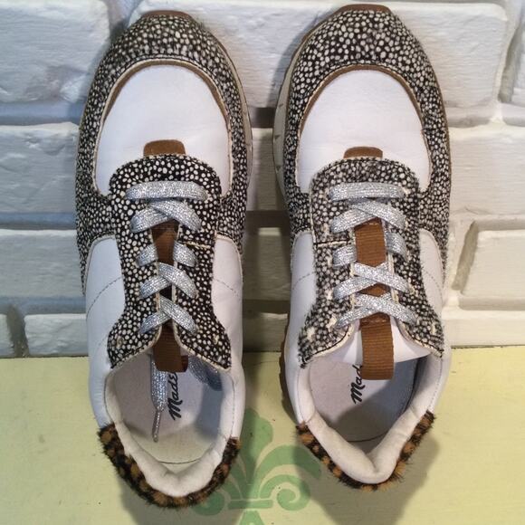 Madewell Kickoff Trainer Sneakers 6M - Picture 3 of 7